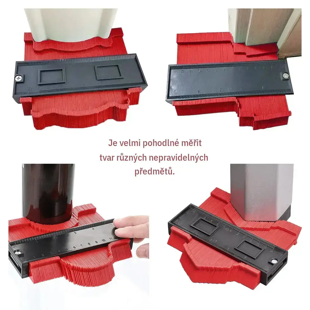 Contour guide, a precision shape replicator.