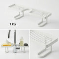 Simple bathroom sink rack, removable countertop storage rack,