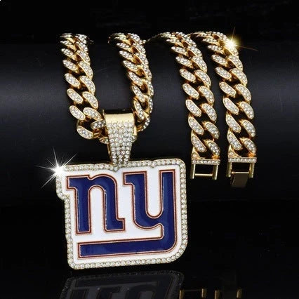 🏈Team Pride Gem Chain Necklace — Every team, every representative color📿🍀