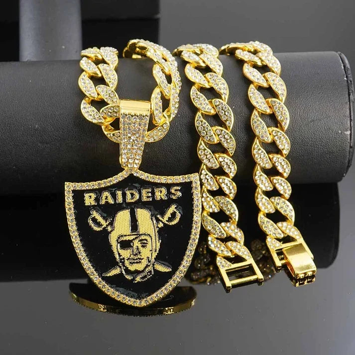 🏈Team Pride Gem Chain Necklace — Every team, every representative color📿🍀