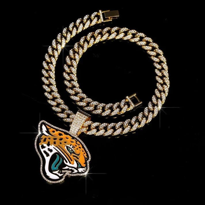 🏈Team Pride Gem Chain Necklace — Every team, every representative color📿🍀
