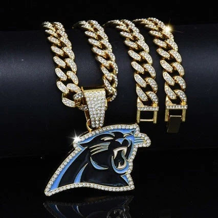 🏈Team Pride Gem Chain Necklace — Every team, every representative color📿🍀