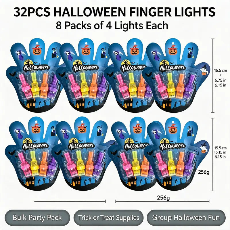 🎃 Spooky Pattern Finger Projector Lights