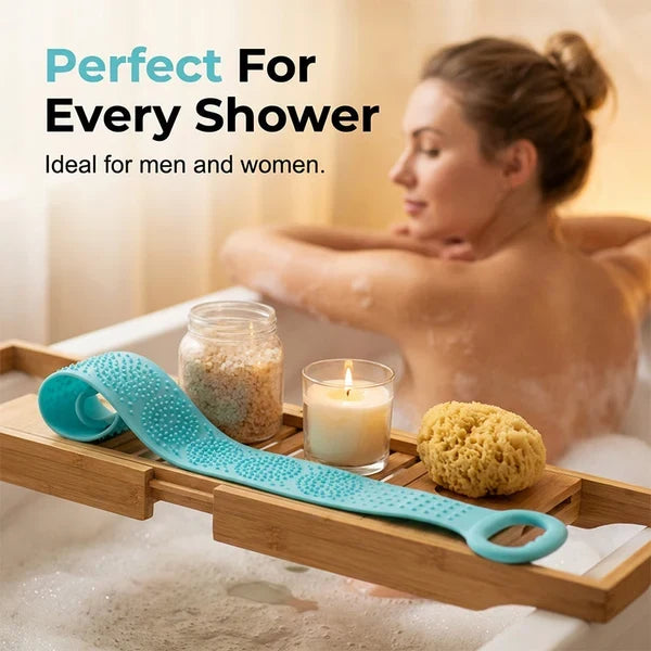🛀 Enjoy 50% off now! 🧽 Silicone Back-Scrubbing Brush — Make bathing easier